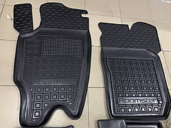 Ворсові килимки в салон SKODA Roomster (Сірі)