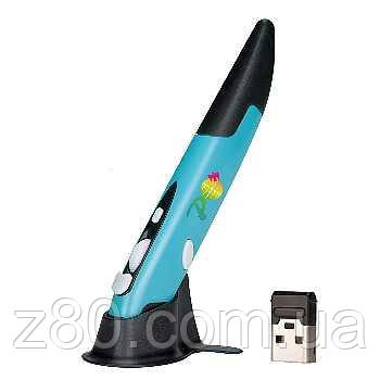 Бездротова оптина мишка-ручка для комп'ютера, ноутбука, фото 1