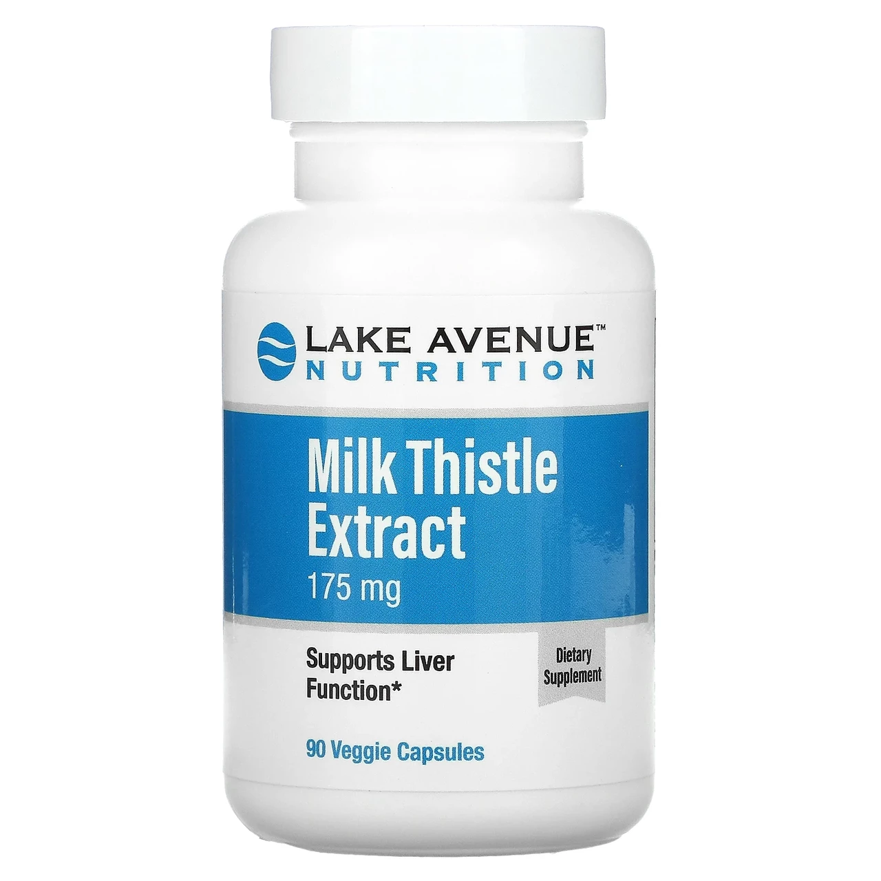 Lake Avenue Nutrition, екстракт розторопші, 175 мг, 90 рослинних капсул
