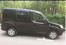 Ветровики Fiat Doblo 5d (152) 2015 Cobra Tuning