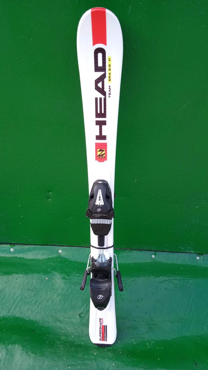 Гірські лижі нові Head Supershape Team 97 см + SLR 7.5 GW см карвінг 2015p