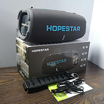 Портативна бездротова Bluetooth колонка Hopestar H50 сіра