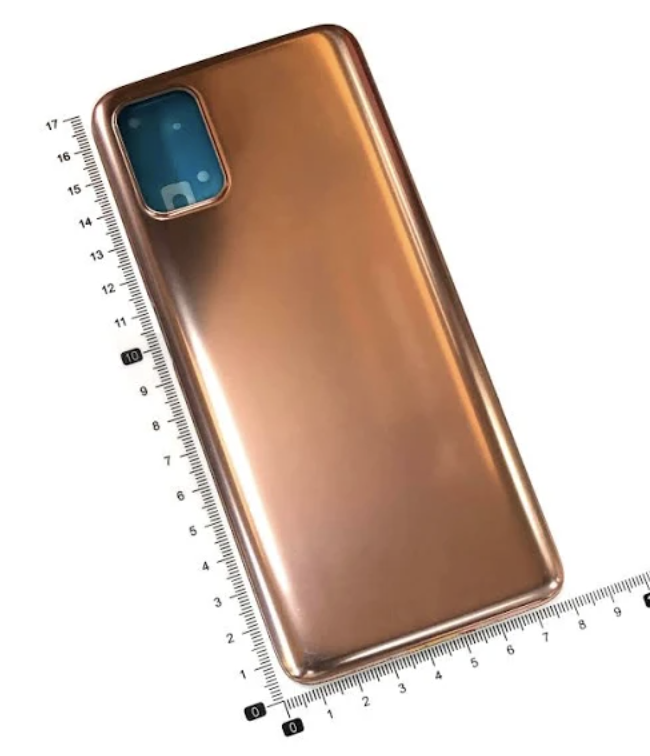 Задня кришка Motorola XT2087-1 Moto G9 Plus/XT2087-2, рожева, Blush Gold, оригінал (Китай), фото 1
