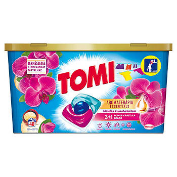 Капсули для прання універсал Tomi 3 в 1 Aromaterapia 40 шт.