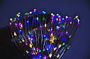 Гірлянда роса мідний провід 10 м LED Star Xmas Copper 100 Led Multicolor 220V, фото 5