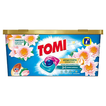 Капсули для прання універсал Tomi 3 в 1 Aromaterapia 28 шт.