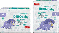 Подгузники детские Dino Baby 6 (16+ кг), 64 шт