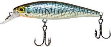 Воблер Jackall Squad Minnow 80 мм Floating col. Ghost G Perch 9.1 р