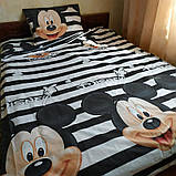 Постільна білизна напівторна Бязь Мікі Маус Дісней, фото 3