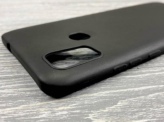 TPU чохол чорний матовий для ZTE Blade A51, фото 3