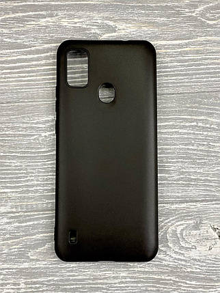 TPU чохол чорний матовий для ZTE Blade A51, фото 1