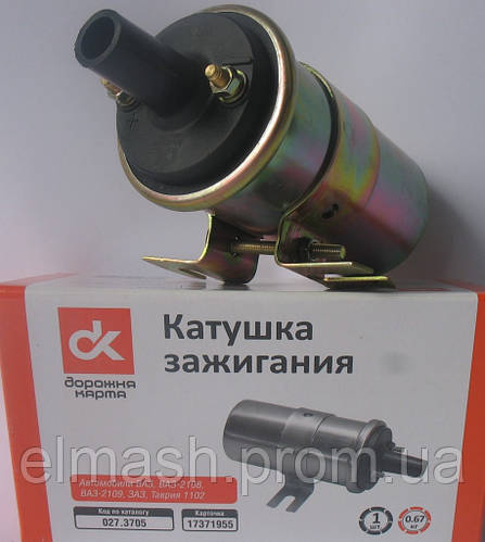 Купить Катушка зажигания ВАЗ-2108, 2109, Таврия (пр-во ДК), цена 370 ...