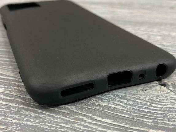 TPU чохол чорний матовий для ZTE Blade V30 Vita, фото 3