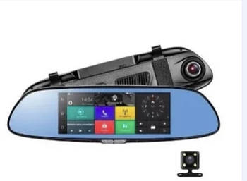 Відеореєстратор виду дзеркало ART-2008/Android 6.1/3G/LCD7"/GPS/2 камерами (20 шт/ясть)