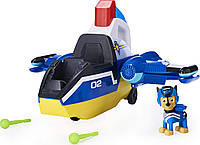 Великий Літак Чейза Трансформер Щенячий патруль світло звук Paw Patrol Deluxe Transforming Spin Master