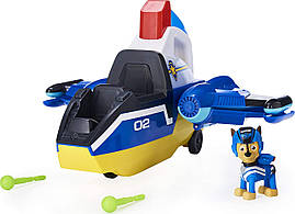 Великий Літак Чейза Трансформер Щенячий патруль світло звук Paw Patrol Deluxe Transforming Spin Master