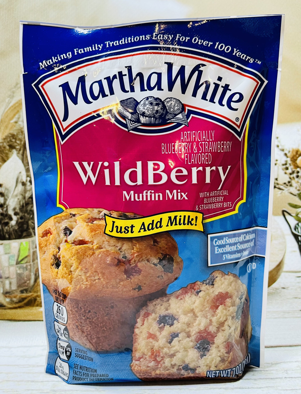 Суміш для мафінів Martha White Muffin Mix Ягоди