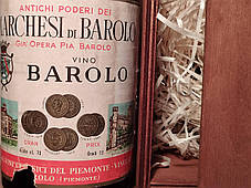 Вино 1952 року Marchesi Barolo Італія вінтаж, фото 2