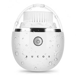 Очисна щітка для обличчя Facial Cleansing Brush B1 (Біла) Bucos