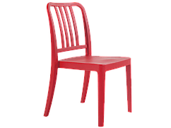 Стілець Papatya Varia матовий червоний 04с 2221