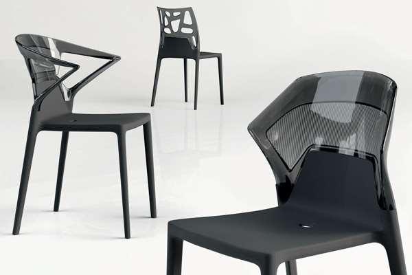 Кресло Papatya Ego-K черное сиденье, верх черный - фото 2 - id-p1503809026