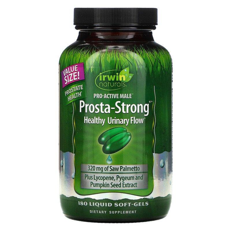 Irwin Naturals Prosta-Strong 180 гелевих капсул