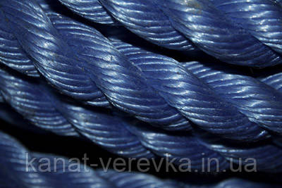 Поліпропіленовий канат 40 мм 30 м.