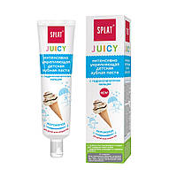 Детская зубная паста защита от бактерий и кариеса Junior Juicy Мороженое 35 мл Splat