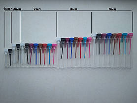 5 мл флакончик прозорий скляний з білим ковпачком пробник тестер фіолка мініатюра для парфумерії, фото 4