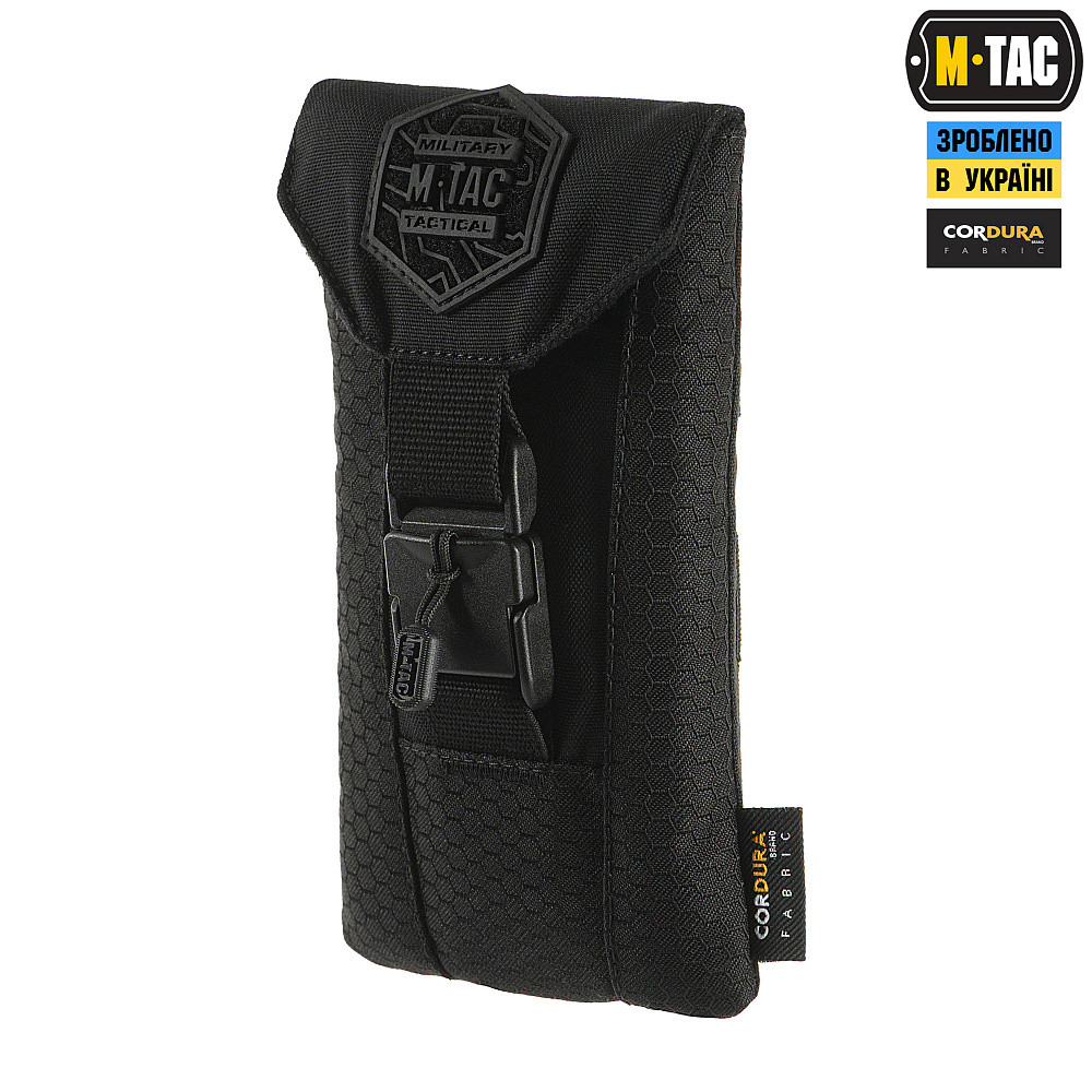 M-Tac підсумок для смартфона Elite Large Hex Black
