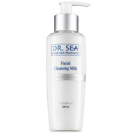 Молочко для очищення обличчя Dr. Sea Facial Cleansing Milk with Ginkgo Biloba 210 мл.