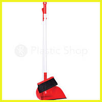 Совок и щетка Irak Plastic Broom New красный