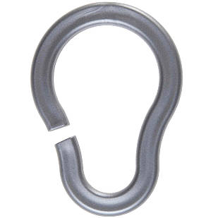 Кільця для штори на ванну Пан Білан 12 шт. пластикові  68119