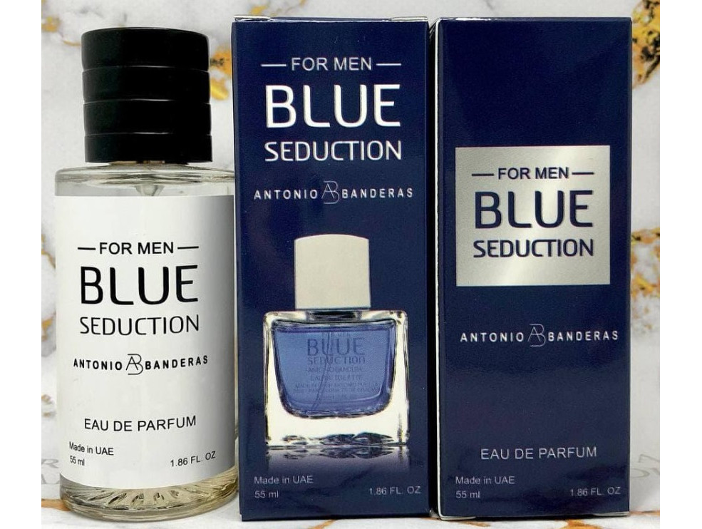 Парфумована вода чоловіча Antonio Banderas Blue Seduction (Антоніо Бандерас Блю Седакшн) - UAE Tester 55ml, фото 1