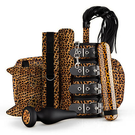 Набор BDSM аксессуаров Panthra Gato 8-piece set SO5118, фото 2