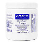 Кетони для енергії мозку та спортивної витривалості (KetoBrain Energy) 300 г зі смаком полуниця-лімонад