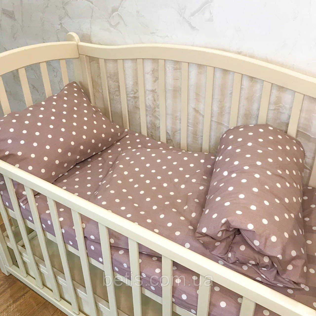 К-т постільної білизни "Вишенька-1" підковдра-110*140 см.,наволочка-40*60 см.,простирадло на резинці-60*120