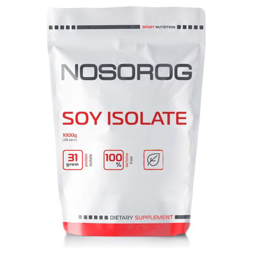 Протеїн Nosorog Soy Isolate, 1 кг - Банан