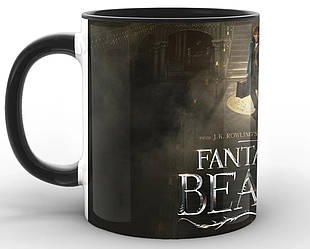 Кружка GeekLand Fantastic Beasts Фантастичні створіння постер FB.02.002 Чорний