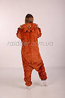 Пижама кигуруми Бурый Мишка Коричневый Медведь (1083)