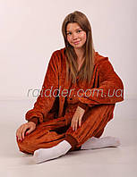 Комбинезон Мишка Бурый Медведь Коричневый (1083)