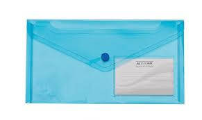 Папка-конверт 24*13 Buromax 3938 з кишенею уп-6шт