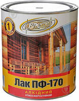 Лак алкідний атмосферостійкий глянсовий ПФ-170 "БЛЕСК" 2,1 кг (ж/б 3 л)