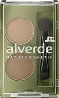 Пудра для брів Duo 02 alverde, 1,6 г (Німеччина)