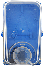 Щит герметичний однофазний прозорий, фото 1