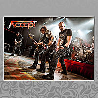 Плакат А3 Рок Accept 002