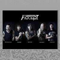 Плакат А3 Рок Accept 005