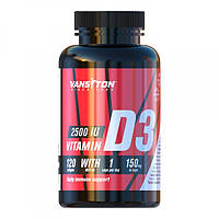 Вітамін Д3 Vitamin D3 2500 МЕ (120 капс.) Vansiton