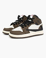 Дитячі кросівки Nike Jordan x Travis Scott K0007, фото 4