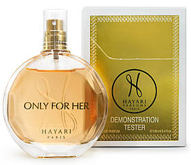 Жіночий, Тестер Hayari Parfum Only for Her, 100 мл